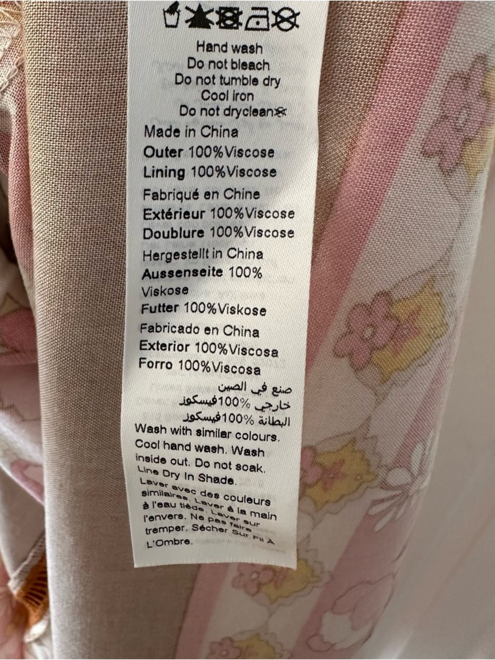 City Chic Boho Floral Paisley V-Neck Maxi Sky Dress, Viscose, Flowy, Western, 18 - Picture 13 of 16